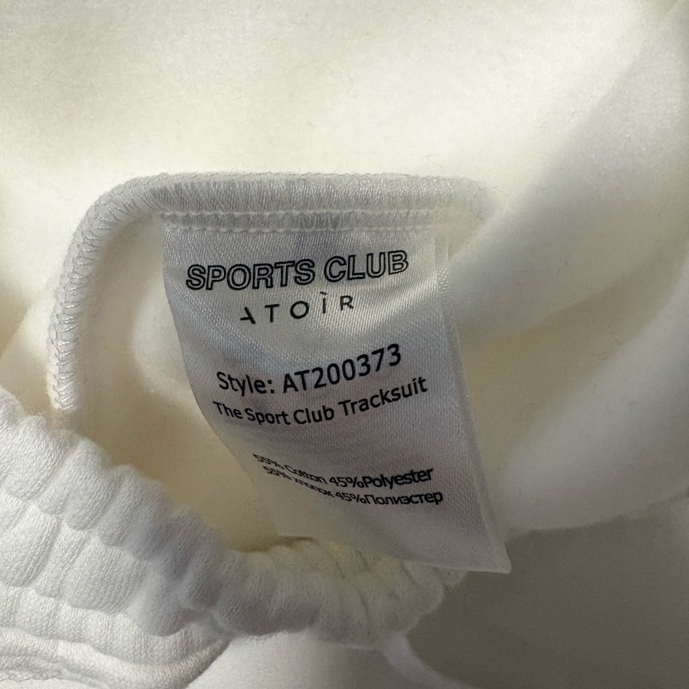 NWT Atoir Sports Club Trackpant in White. Size US 2 - Picture 12 of 12